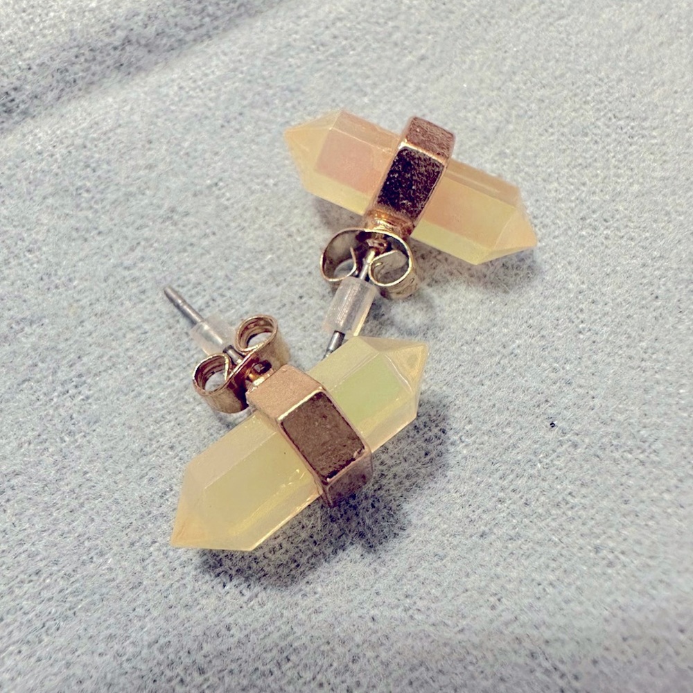 Lemon Ice Stud Earrings! Hypoallergenic